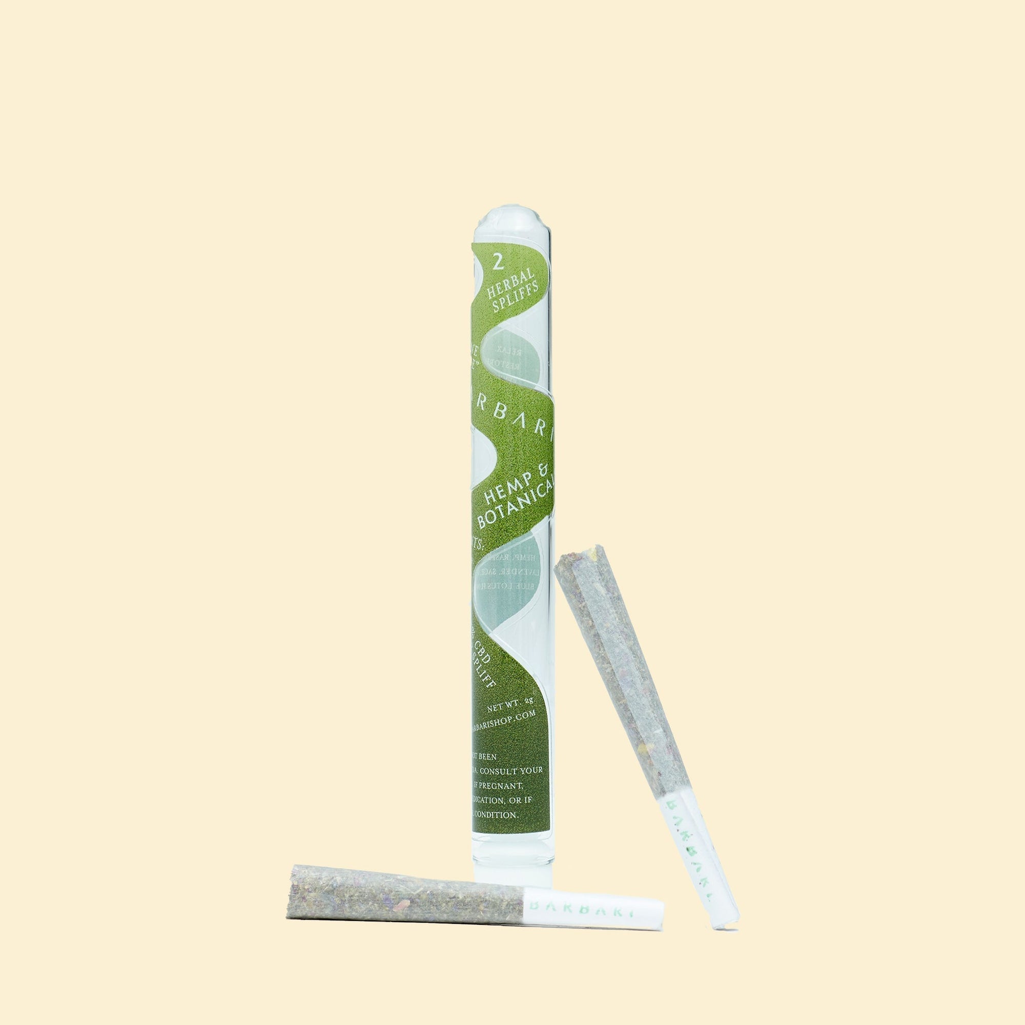 Airplane Mode Hemp Spliff - Cigarette Alternative - Barbari Botanical Co.