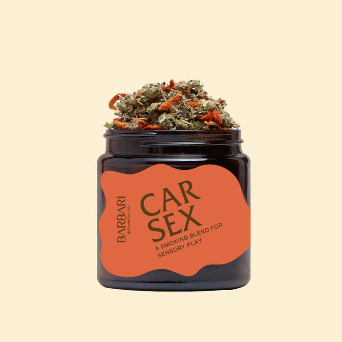 Car Sex Herbal Blend - Tobacco Alternative - Barbari Botanical Co.