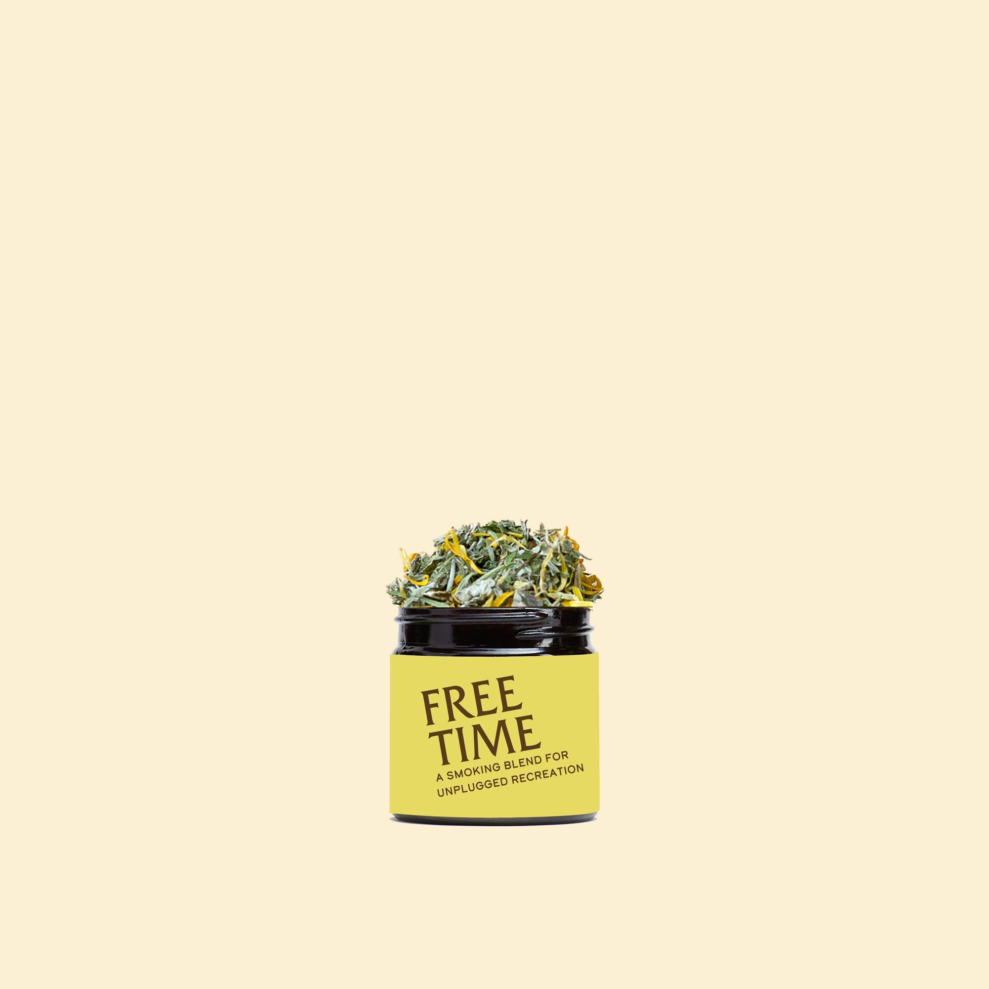 Free Time mini Herbal Blend - Tobacco Alternative - Barbari Botanical Co.