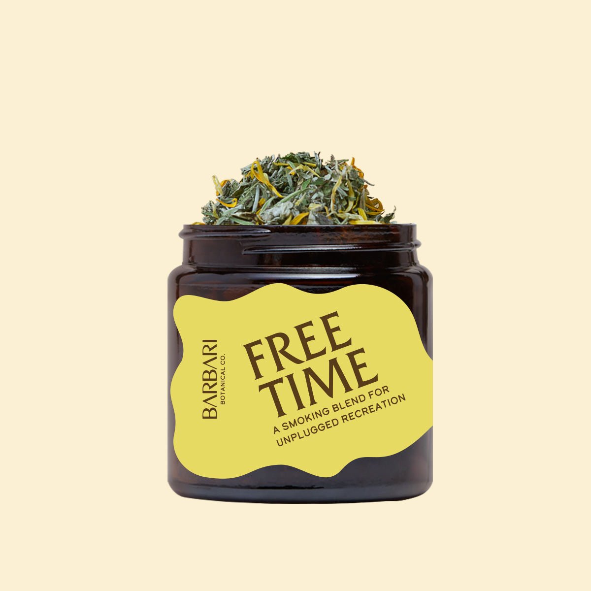 Free Time Herbal Blend - Tobacco Alternative - Barbari Botanical Co.