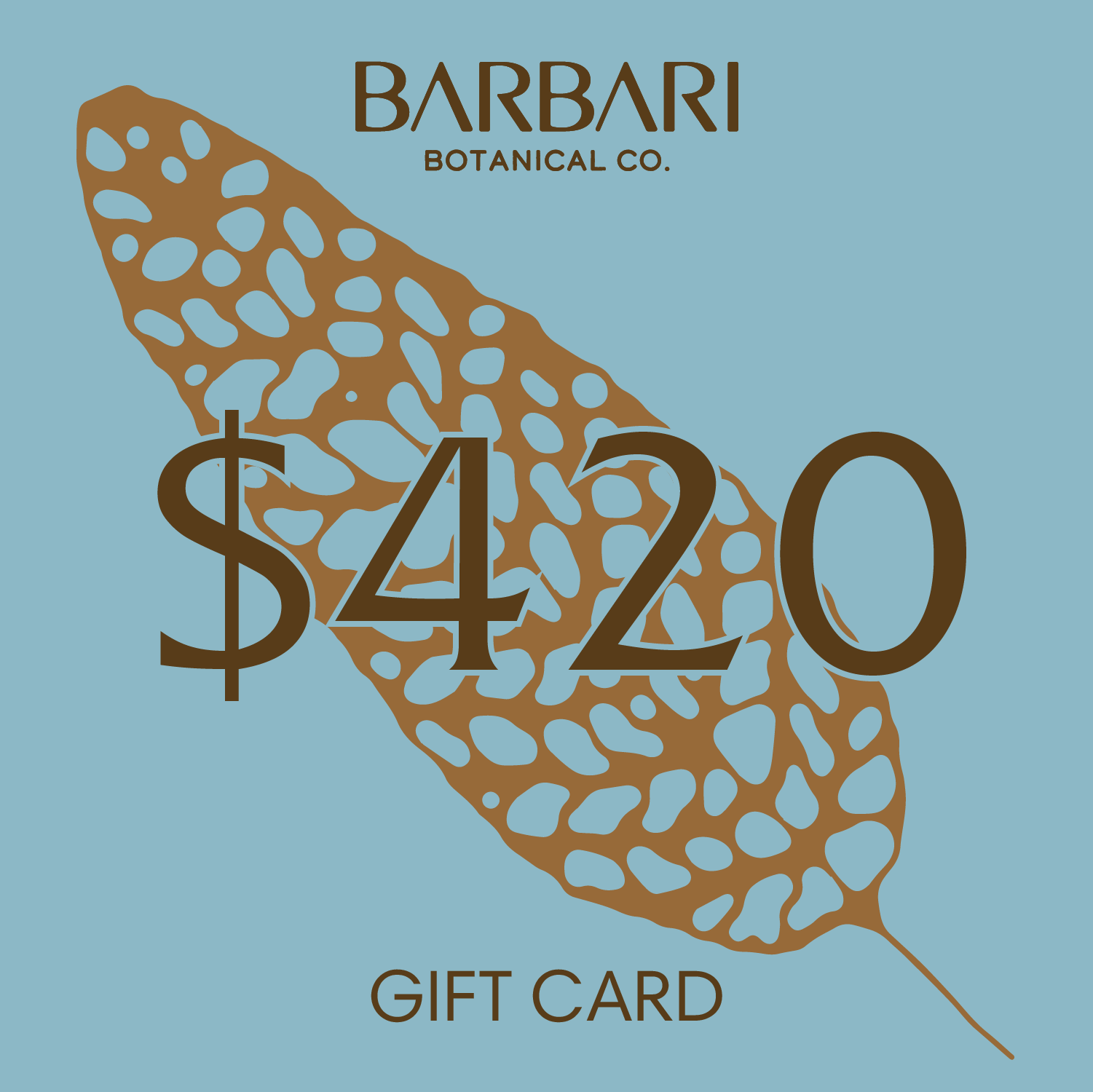 Gift Card - Barbari Botanical Co.