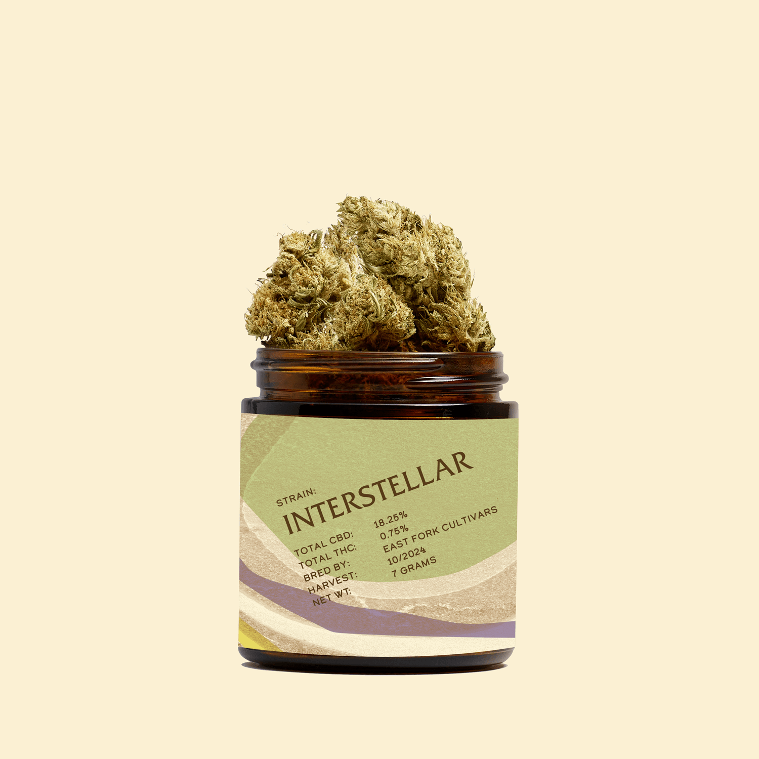 "Interstellar" Hemp Flower - Tobacco Alternative - Barbari Botanical Co.